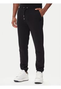 Karl Lagerfeld - KARL LAGERFELD Spodnie dresowe 705752 500900 Czarny Regular Fit. Kolor: czarny. Materiał: bawełna