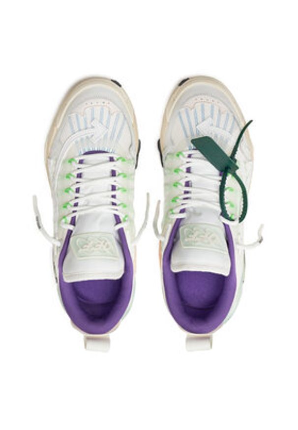 OFF-WHITE - Off-White Sneakersy OMIA190S22FAB0010401 Biały. Kolor: biały. Materiał: materiał