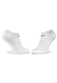 Nike Zestaw 3 par niskich skarpet unisex SX7840 100 Biały. Kolor: biały. Materiał: materiał #2