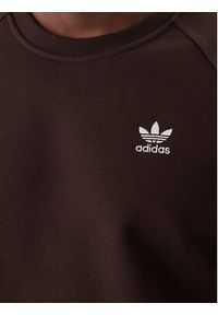 Adidas - adidas Bluza Trefoil Essentials KE1141 Brązowy Regular Fit. Kolor: brązowy. Materiał: syntetyk, bawełna #4
