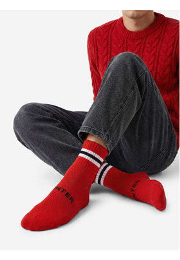 Hunter Skarpety długie AS_HUNTER_02Z_SS25 (3-PACK) Kolorowy. Materiał: poliester. Wzór: kolorowy