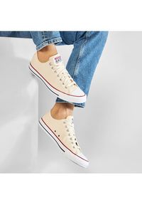 Converse Trampki Chuck Taylor All Star Ox 159485C Beżowy. Kolor: beżowy. Materiał: materiał #9