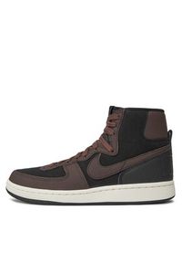 Nike Sneakersy Terminator High Se FD0654 001 Brązowy. Kolor: brązowy. Materiał: materiał #3