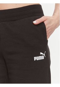 Puma Spodnie dresowe Ess+ 676093 Czarny Regular Fit. Kolor: czarny. Materiał: bawełna #4