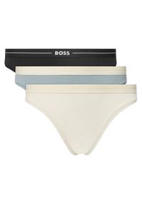 BOSS Komplet stringów 50510030 Kolorowy. Materiał: bawełna. Wzór: kolorowy #1