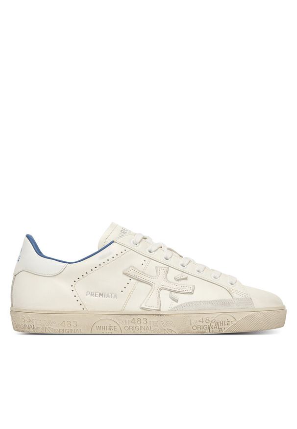 Sneakersy Premiata. Kolor: biały