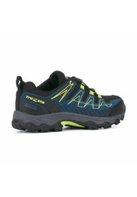 Buty trekkingowe juniorskie TREZETA Thunder z membraną WP Kid. Kolor: żółty, wielokolorowy, niebieski