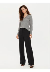 TOMMY HILFIGER - Tommy Hilfiger Spodnie materiałowe WW0WW45445 Czarny Regular Fit. Kolor: czarny. Materiał: syntetyk #2