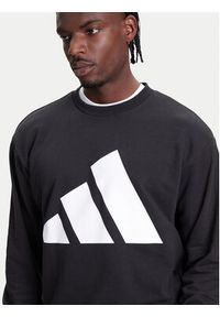 Adidas - adidas Bluza Essentials Big Logo JE8949 Czarny Regular Fit. Kolor: czarny. Materiał: syntetyk, bawełna #3