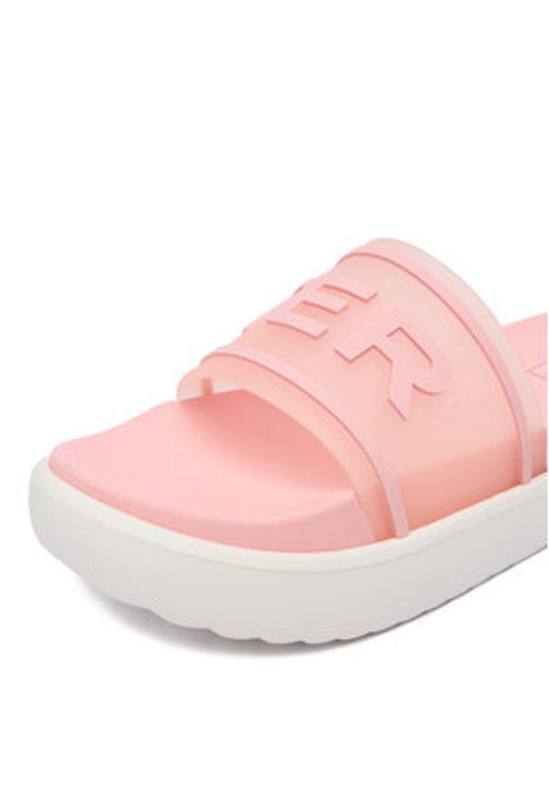 Hunter Klapki HU88895A Różowy. Kolor: różowy. Materiał: syntetyk