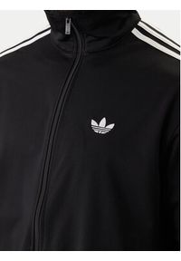 Adidas - adidas Bluza Firebird KD8312 Czarny Loose Fit. Kolor: czarny. Materiał: syntetyk #3
