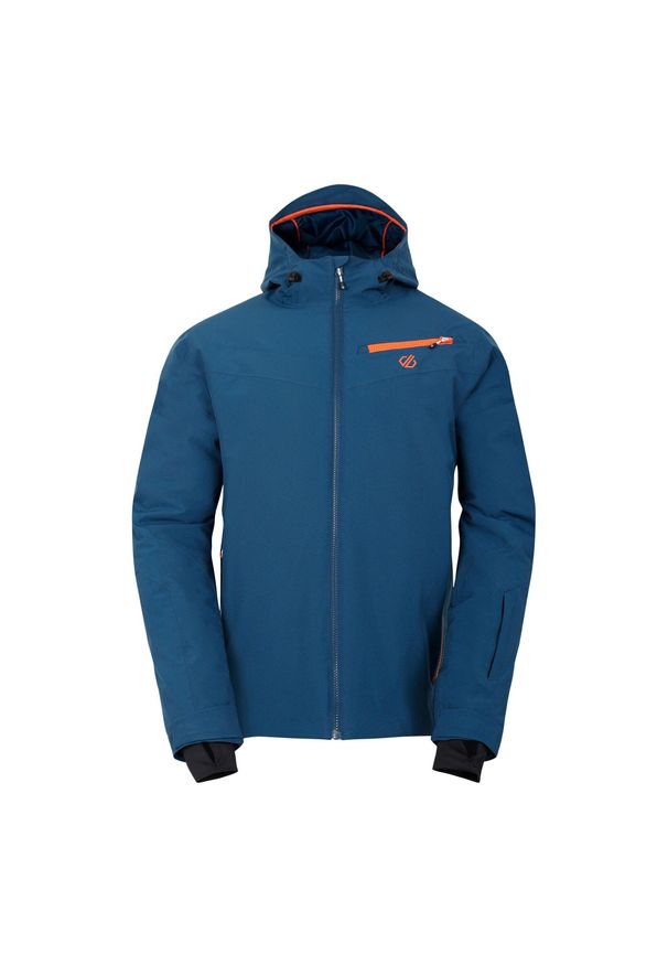 DARE 2B - Męska Kurtka Narciarska Eagle II. Kolor: niebieski, wielokolorowy, pomarańczowy. Sezon: zima. Sport: narciarstwo