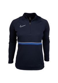 Bluza sportowa damska Nike Dri-Fit Academy. Kolor: niebieski. Technologia: Dri-Fit (Nike) #1