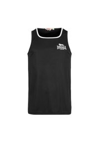 Tank top Lonsdale Amateur. Kolor: czarny. Sport: fitness #1