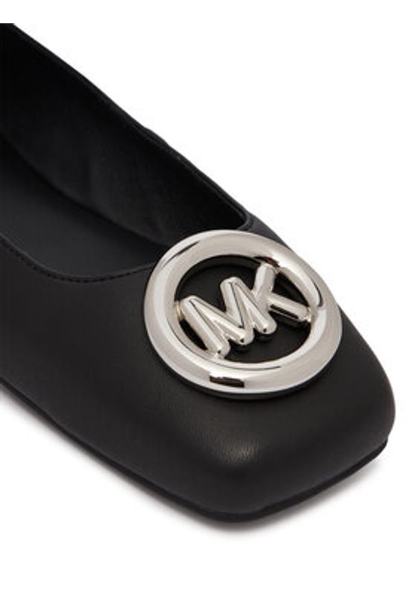 MICHAEL Michael Kors Baleriny Milan Flex Ballet 40R6MLFP1L Czarny. Kolor: czarny. Materiał: skóra