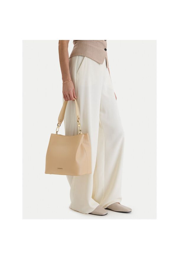 Gino Rossi - Torebka GINO ROSSI. Kolor: beżowy