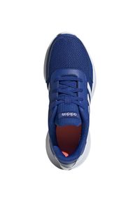 Adidas - Buty adidas Tensaur Run K Jr EG4125 niebieskie. Okazja: na co dzień. Zapięcie: sznurówki. Kolor: niebieski. Materiał: syntetyk, materiał, guma. Szerokość cholewki: normalna. Model: Adidas Cloudfoam. Sport: bieganie #4