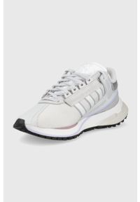 adidas Originals buty Valerance W GZ3594 kolor szary GZ3594-DSGRY/WHT. Nosek buta: okrągły. Zapięcie: sznurówki. Kolor: szary. Materiał: guma. Obcas: na platformie #5