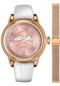 AVIATOR - Zegarek damski Aviator V.1.33.2.258.4WM-SET różowe złoto. Kolor: złoty, wielokolorowy, różowy #1
