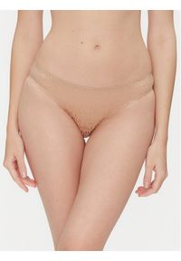 Emporio Armani Underwear Komplet 2 par fig brazylijskich EW000403 AF10880 M6068 Beżowy. Kolor: beżowy. Materiał: syntetyk