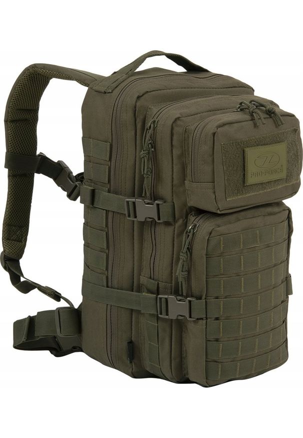 Plecak turystyczny Highlander Turistinė kuprinė Recon 28L Pack - Tamsi alyvuogių (Dark olive) 633