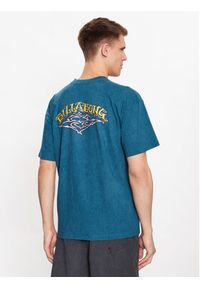 Billabong T-Shirt Arch ABYZT01736 Niebieski Regular Fit. Kolor: niebieski. Materiał: bawełna