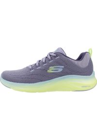 skechers - Kapcie SKECHERS VAPOR FOAM Fioletowy. Kolor: fioletowy. Materiał: tkanina. Model: Skechers Sport. Sport: turystyka piesza