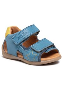 Sandały Froddo G2150133 M Jeans. Kolor: niebieski. Materiał: skóra #1