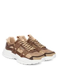 Guess Sneakersy FMPBEU FAL12 Brązowy. Kolor: brązowy. Materiał: skóra #3