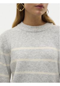 Vero Moda Sweter Flawless 10320487 Szary Loose Fit. Kolor: szary. Materiał: syntetyk #2