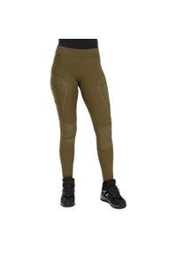 Damskie legginsy Kilpi Mounteria. Kolor: zielony. Sport: turystyka piesza #1