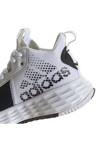 Adidas - Buty adidas Ownthegame 2.0 Jr GW1552 białe. Kolor: biały. Szerokość cholewki: normalna #7