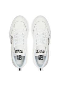 Versace Jeans Couture Sneakersy 78YA3SC1 Biały. Kolor: biały. Materiał: skóra #3
