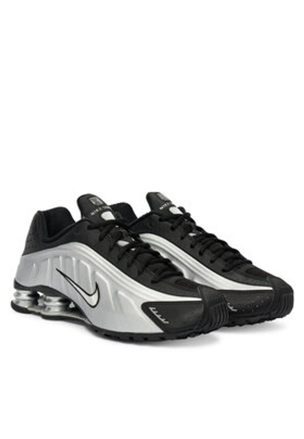 Nike Sneakersy Shox R4 HQ1988 007 Srebrny. Kolor: srebrny. Materiał: syntetyk