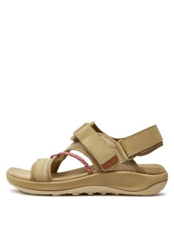 Merrell Sandały Terran 4 Backstrap J006746 Beżowy. Kolor: beżowy. Materiał: skóra