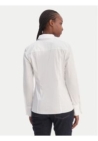 Hugo - HUGO Koszula 50554568 Biały Slim Fit. Kolor: biały. Materiał: bawełna #4