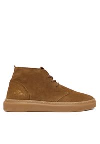 Replay - REPLAY Sneakersy GMZ7N .000.C0004L Beżowy. Kolor: beżowy. Materiał: zamsz, skóra