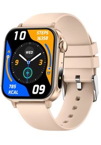 Smartwatch Colmi P80 Różowy (P80 Gold). Rodzaj zegarka: smartwatch. Kolor: różowy #1