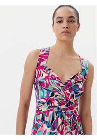 Morgan Sukienka letnia 251-RCALA Kolorowy Regular Fit. Materiał: syntetyk. Wzór: kolorowy. Sezon: lato #5