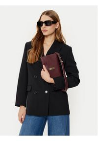 TOMMY HILFIGER - Tommy Hilfiger Torebka AW0AW16893 Bordowy. Kolor: czerwony. Materiał: skórzane #4