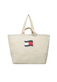 Tommy Jeans Torebka Tjw Wave Flag Med Tote AW0AW18466 Beżowy. Kolor: beżowy #5