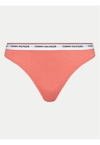 TOMMY HILFIGER - Tommy Hilfiger Komplet stringów UW0UW04894 Kolorowy. Materiał: bawełna. Wzór: kolorowy #6