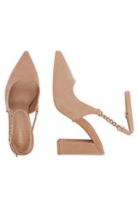 DeeZee Czółenka HT368-1 Beżowy. Kolor: beżowy. Materiał: materiał #7