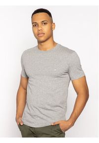T-Shirt Calvin Klein. Kolor: szary. Materiał: bawełna #1