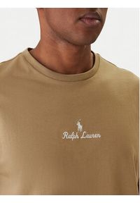 Polo Ralph Lauren T-Shirt 710981370005 Beżowy Classic Fit. Typ kołnierza: polo. Kolor: beżowy. Materiał: bawełna #5