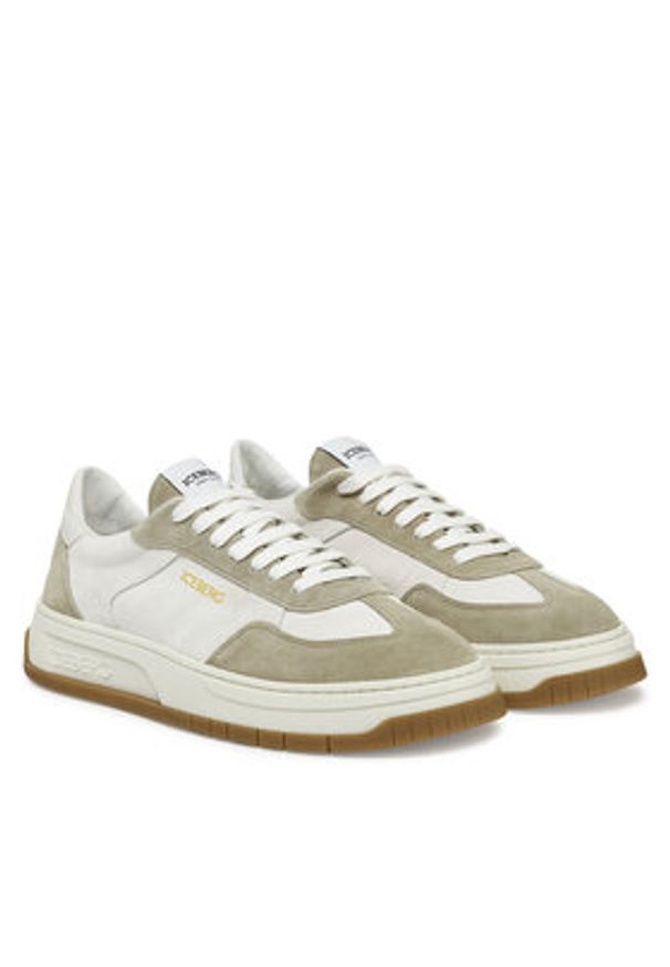 Iceberg Sneakersy IU17240C Écru. Kolor: kremowy. Materiał: skóra
