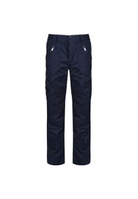 Regatta - Spodnie Męskie Wodoodporne. Kolor: niebieski. Sezon: lato. Sport: turystyka piesza #1