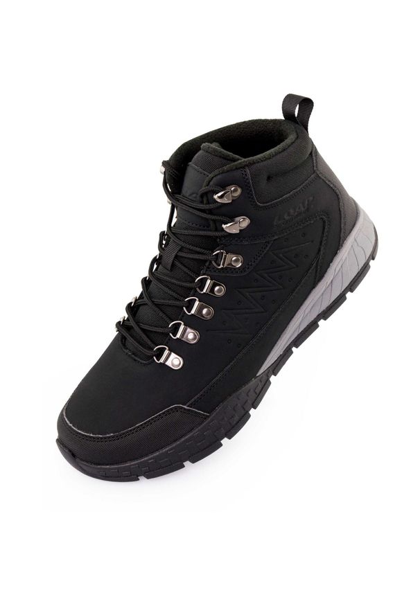 STERLING - Wodoodporne zimowe buty męskie Loap Sterling czarne 42. Kolor: czarny. Sezon: zima. Sport: turystyka piesza