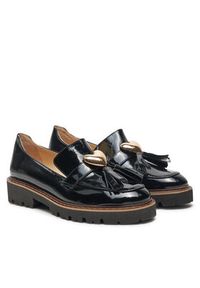 Baldowski Loafersy D04958-DIAN-001 Czarny. Kolor: czarny. Materiał: skóra, lakier #4