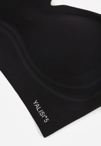 Renee - Czarny Elastyczny Biustonosz Bezszwowy Bez Fiszbin Edaelia. Kolor: czarny. Materiał: jeans #3